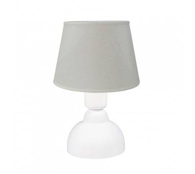 Heronia ΠΟΡΤΑΤΙΦ ΚΩΝΙΚΟ ΑΜΠΑΖΟΥΡ TL-09 Ø20 WH/KΡΕΜ Ε/27