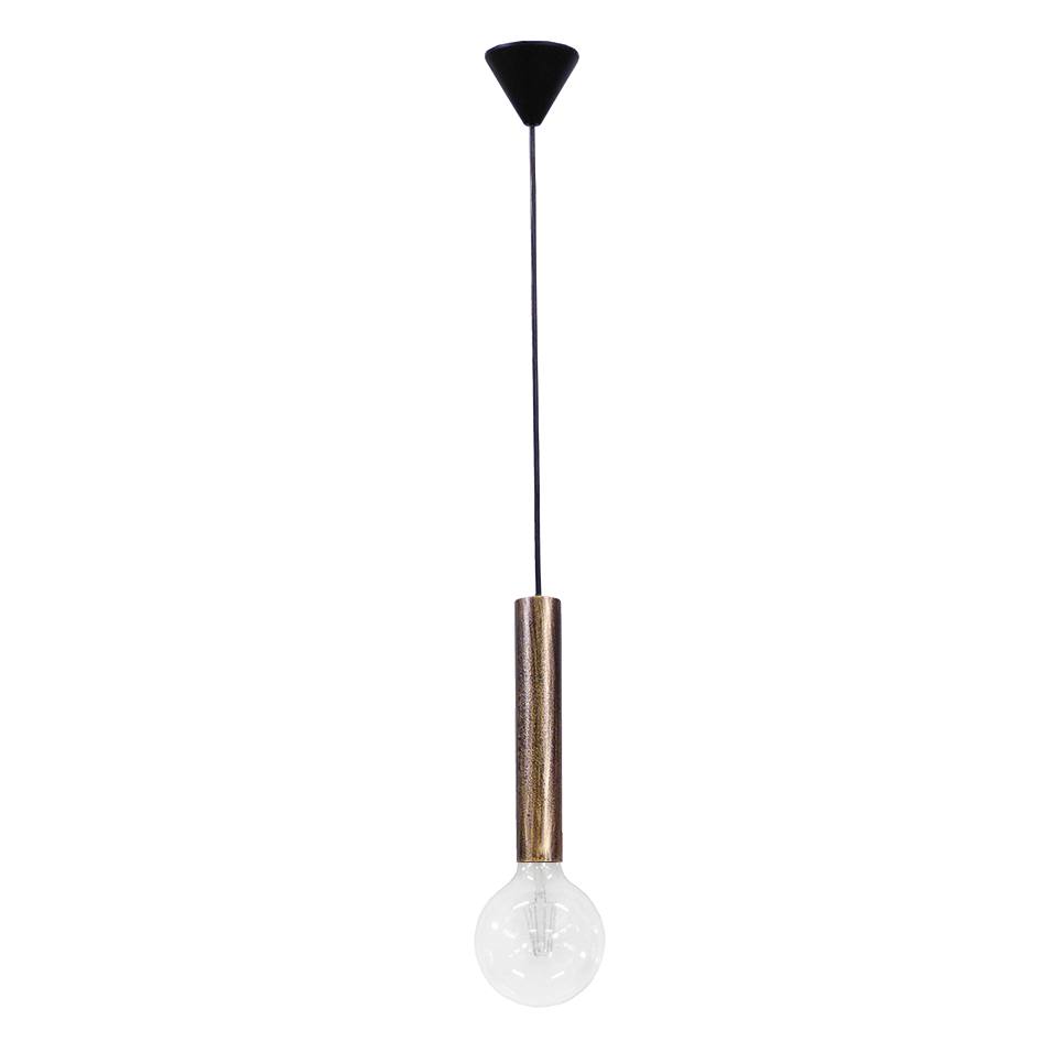 Heronia S-42Κ BRONZE 1/L ΚΡΕΜΑΣΤΟ ΣΩΛΗΝΑΣ Ε27