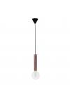 Heronia S-42Κ COPPER 1/L ΚΡΕΜΑΣΤΟ ΣΩΛΗΝΑΣ Ε27