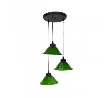 Heronia GREEN PENDEL 3/L φωτιστικό οροφής/κρεμαστό ανισόπεδο Ε/27