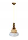 Heronia GL-6030/25 1L -B- PENDEL MELI Φ25 ΓΥΑΛΙΝΟ ΚΡΕΜΑΣΤΟ
