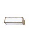 Heronia Φωτιστικό τοίχου SLP-50A WHITE-BRONZE