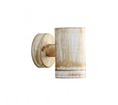 Heronia CH-01 WHITE-BRONZE GU10 PLASTIC ΣΠΟΤ