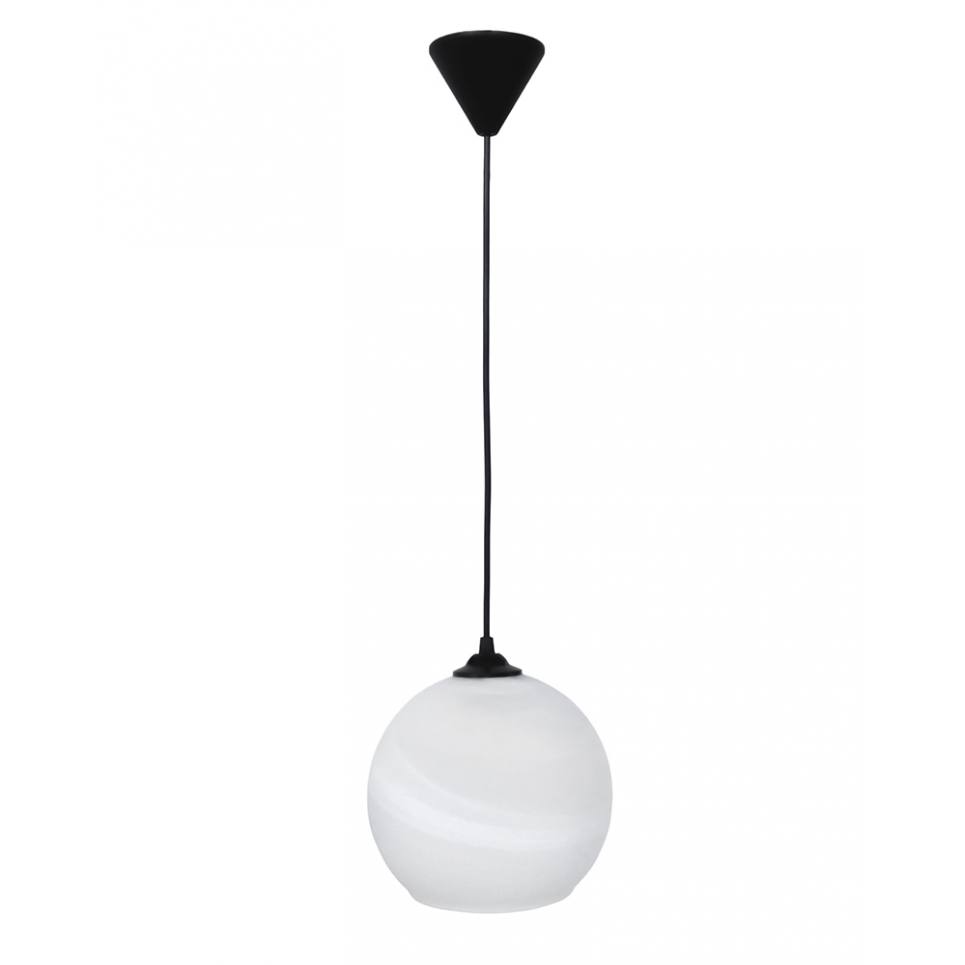 Heronia Φωτιστικό  GL-6040 1/L BL-WHITE ΑΛΑΒΑΣΤΡΟ