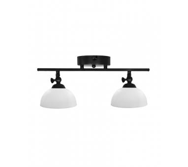 Heronia SFERA/2L KEY RAGA BLACK-WH ΡΑΓΑ ΤΟΙΧΟΥ-ΟΡΟΦΗΣ 2χΕ/27 ΣΠΑΣΤΗ