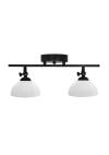 Heronia SFERA/2L KEY RAGA BLACK-WH ΡΑΓΑ ΤΟΙΧΟΥ-ΟΡΟΦΗΣ 2χΕ/27 ΣΠΑΣΤΗ