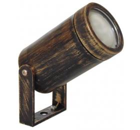 Heronia C-06 BRONZE 1/Φ ΣΠΟΤ ΛΑΜΑΚΙ-Π-GU10 LED