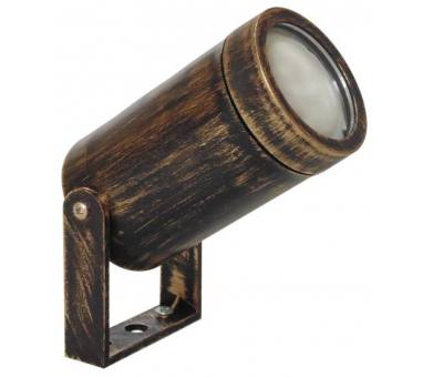 Heronia C-06 BRONZE 1/Φ ΣΠΟΤ ΛΑΜΑΚΙ-Π-GU10 LED