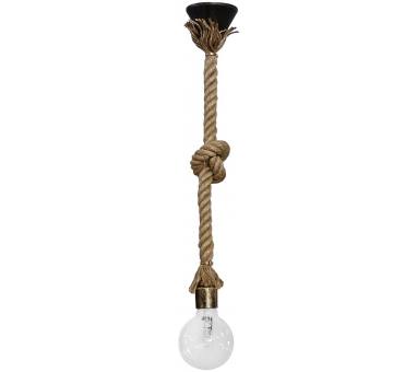 Heronia Κρεμαστό φωτιστικό E/27K ROPE 1L Φ18