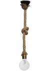 Heronia Κρεμαστό φωτιστικό E/27K ROPE 1L Φ18