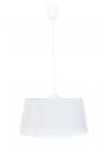 Heronia DRUM 1L WHITE Φ35 PENDEL ΚΡΕΜΑΣΤΟ ΠΛΑΣΤΙΚΟ Ε/27