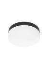 Heronia Φωτιστικό επιτοίχιο πλαφονιέρα HER-11 LED BLACK εξωτερικού χώρου