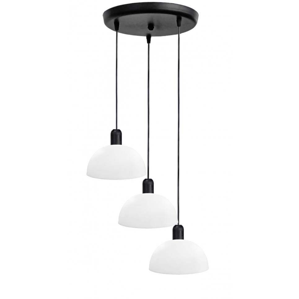 Heronia SFERA/15 PENDEL 3/L BLACK-WHITE ΚΡΕΜΑΣΤΟ