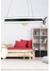 Heronia HELIOS-40 BLACK LED 35W ΦΩΤΙΣΤΙΚΟ ΚΡΕΜΑΣΤΟ