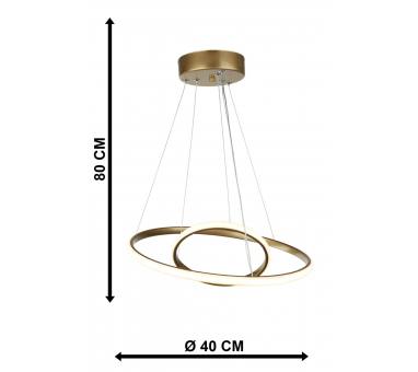 Heronia CRONOS/2- 60/40  LED GOLD MAT