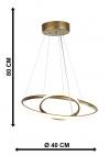 Heronia CRONOS/2- 60/40  LED GOLD MAT