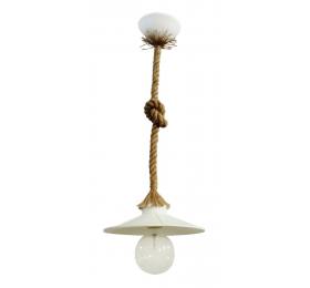 Heronia LP-150Κ Μ ROPE UT-WHITE ΚΡΕΜ.ΜΕΓ.ΤΑΜΠΛΑΣ