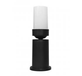Heronia D-271 BLACK ΕΔΑΦΟΥΣ ΚΥΛΙΝΔΡΙΚΟ OPAL ΣΚΕΤΟ ΠΛΑΣΤΙΚΟ 12x35cm