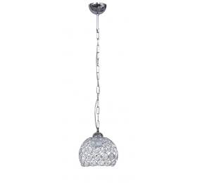 Heronia CHRIS/20 1/L CHAIN NIKEL ΚΡΕΜ.ΚΡΥΣΤ.Φ20