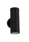 Heronia C-02 2/Φ BLACK ΣΠΟΤ ΠΛΑΣΤ.2XGU10-LED/EL