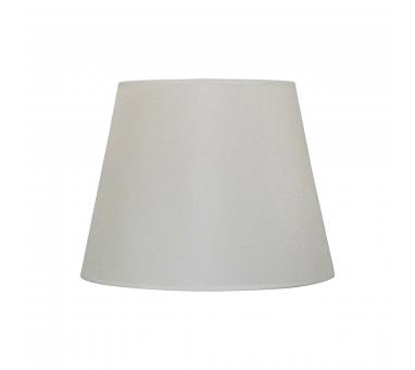 Heronia Η-01 ΚΩΝΙΚΟ ΛΕΥΚΟ/ΚΡΕΜ Φ25 ΑΜΠΑΖΟΥΡ Φ25h19φ15cm Ε/27 ΕΠΙΤΡΑΠ