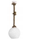 Heronia SILK-01 Φ20 ROPE WHITE UT-WH 1/L Ε/27