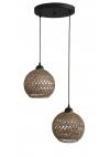 Heronia SILK/2L PENDEL BL-NATURAL ΚΡΕΜΑΣΤΟ