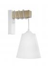 Heronia FUN-01ΑΡ SQUARE WH-WHITE ΑΠΛΙΚΑ ΞΥΛΟ