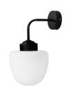 Heronia LP-120AS 90° BLACK ΕΠΙΤΟΙΧΙΟ ΦΩΤΙΣΤΙΚΟ E/27