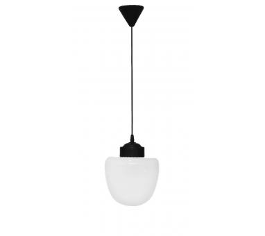 Heronia LP-120K BLACK ΚΡΕΜΑΣΤΟ- ΓΥΑΛΙ ΒΕΛΑΝΙΔΙ E/27