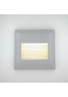 Heronia Φωτιστικό επιτοίχιο πλαφονιέρα HER-06 LED GREY εξωτερικού χώρου
