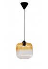Heronia GL-6010/20 1L -A- PENDEL MELI Φ20 ΓΥΑΛΙΝΟ ΚΡΕΜΑΣΤΟ