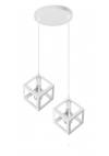 Heronia KYVOS NEW 2/L WHITE PENDEL ΚΡΕΜΑΣΤΟ PLASTIC