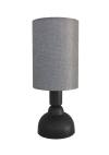 Heronia ΠΟΡΤΑΤΙΦ TL-09/Φ14 BLACK-ΓΚΡΙ ΣΩΛΗΝΑ KYΛΙΝ.ΑΜΠΑΖΟΥΡ Ε/27