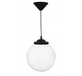 Heronia Φωτιστικό Κρεμαστό LP-100K Φ30 1L BLACK