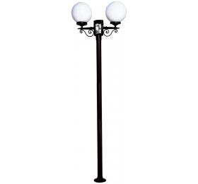 Heronia LP-100ΕΒ 2Φ ΚΑΡΑΒ.200CM ΜΑΥΡΟ ΙΣΤΟΣ