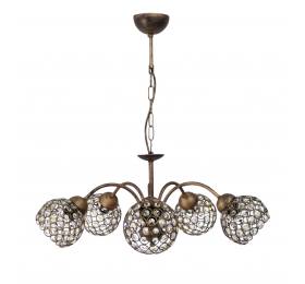Heronia LAB/5L CHRIS BRONZE ΠΟΛΥΦΩΤΟ ΜΕ ΚΡΥΣΤΑΛΛΑ