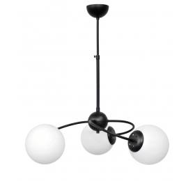 Heronia TOP/3L BLACK-WHITE ΠΟΛΥΦΩΤΟ Ε/27 ΜΕ ΜΠΑΛΛΕΣ