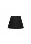 Heronia Η-03 ΚΩΝΙΚΟ ΜΑΥΡΟ Φ25 ΑΜΠΑΖΟΥΡ Φ25h19φ15cm Ε/27 ΕΠΙΤΡΑΠ