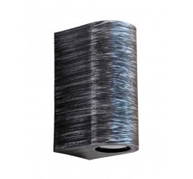 Heronia C-032 SILVER 2/L UP-DOWN ΣΠΟΤ ΚΥΛΙΝΔΡΟΣ 2XGU10