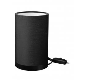 Heronia ΠΟΡΤΑΤΙΦ ΚΥΛΙΝΔΡΙΚΟ ΑΜΠΑΖΟΥΡ TL-07/H-03 BLACK-BLACK  Ε/27