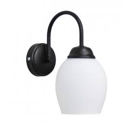 Heronia BULL/AP -A- BLACK-WH ΑΠΛΙΚΑ ΓΥΑΛΙ E/27