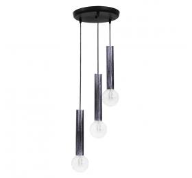 Heronia S-42PENDEL 3/L SILVER ΚΡΕΜΑΣΤΟ ΣΩΛΗΝΕΣ