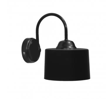 Heronia DRUM/AP-A- BLACK-BLACK ΑΠΛΙΚΑ E/27