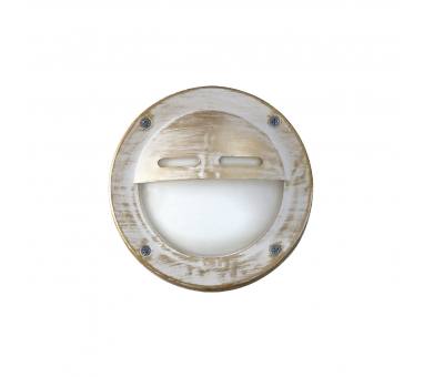Heronia Φωτιστικό χελώνα SLP-10D WHITE-BRONZE