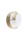 Heronia Φωτιστικό χελώνα SLP-30D WHITE-BRONZE