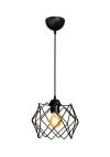 Heronia DM-04 1/L BLACK ΚΡΕΜΑΣΤΟ ΑΡΑΧΝΗ ΜΕΤΑΛΛΙΚΟ