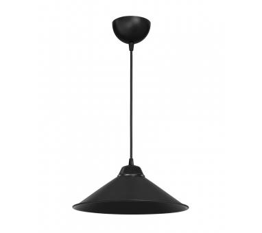 Heronia Κρεμαστό φωτιστικό CONOS/30 NEW BLACK 1/L PLASTIC E/27
