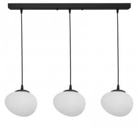 Heronia Φωτιστικό /οροφής ανισόπεδο GL-800/3L RAGA BL-WHITE VOTSALO