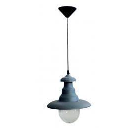 Heronia FLP-100Κ GREY ΠΥΡΟΦΑΝΙ 1/Φ ΠΛΑΣΤΙΚΟ